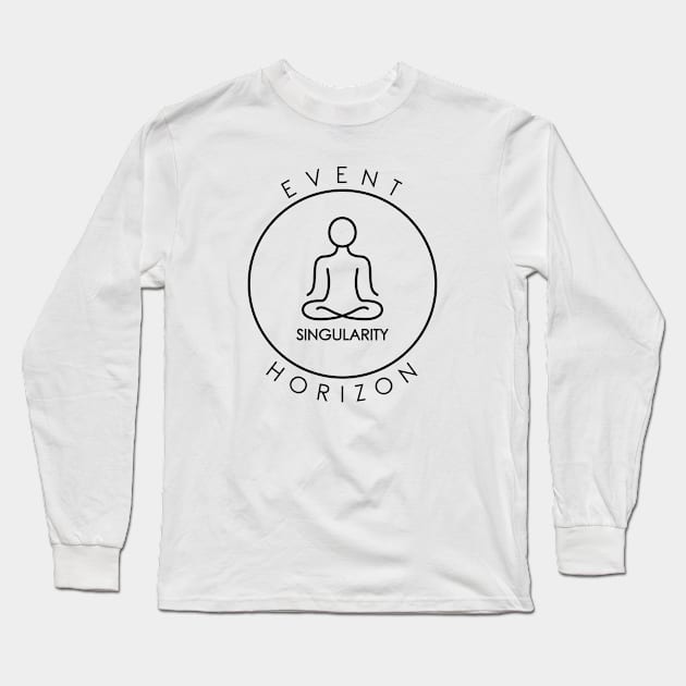 Yoga Universe Long Sleeve T-Shirt by wisecolor